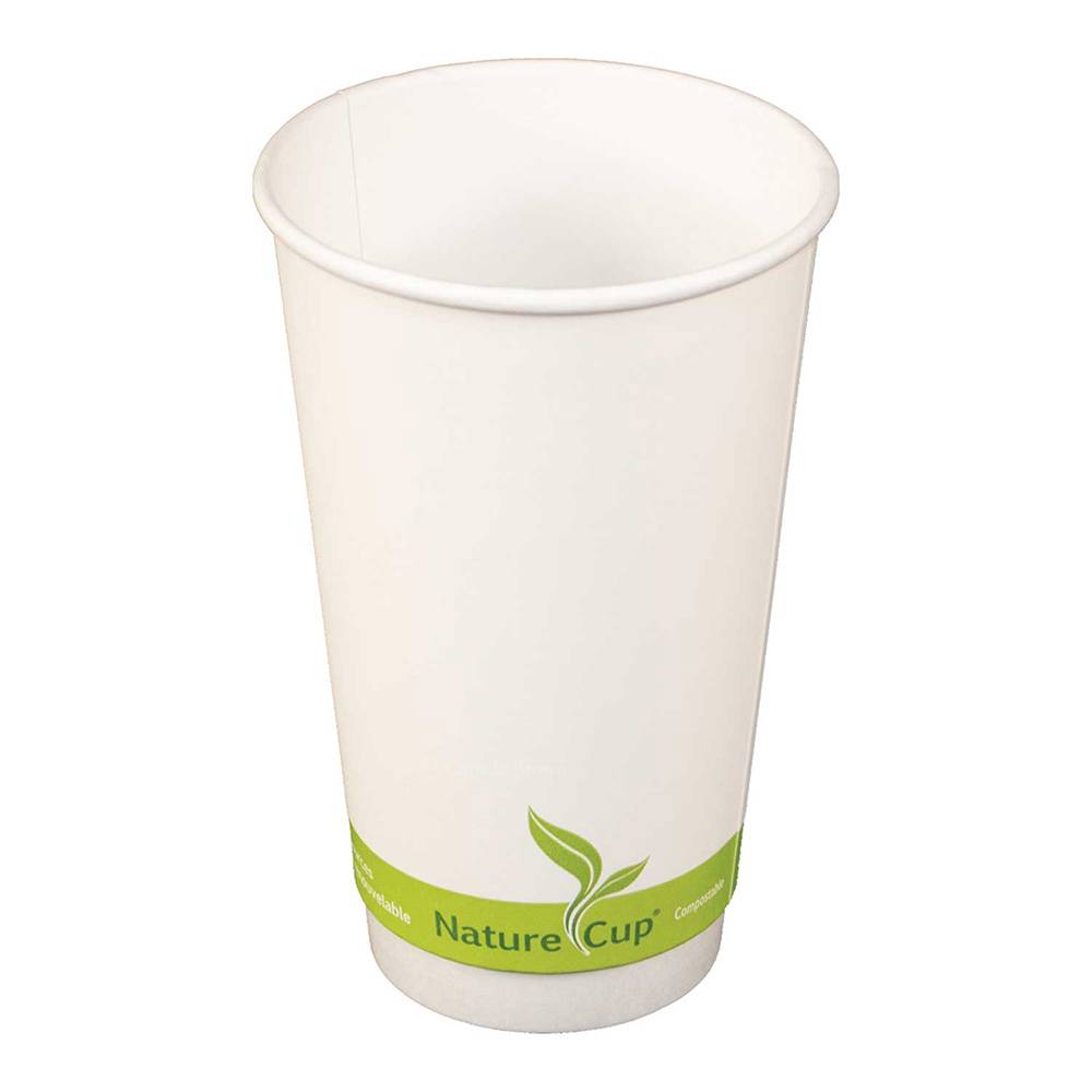 16oz PLA Lined Double Wall Paper Cup (400/CS)