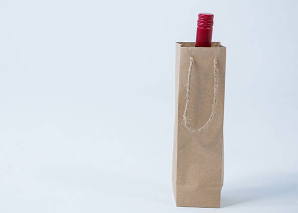 Gusseted Wine Bags