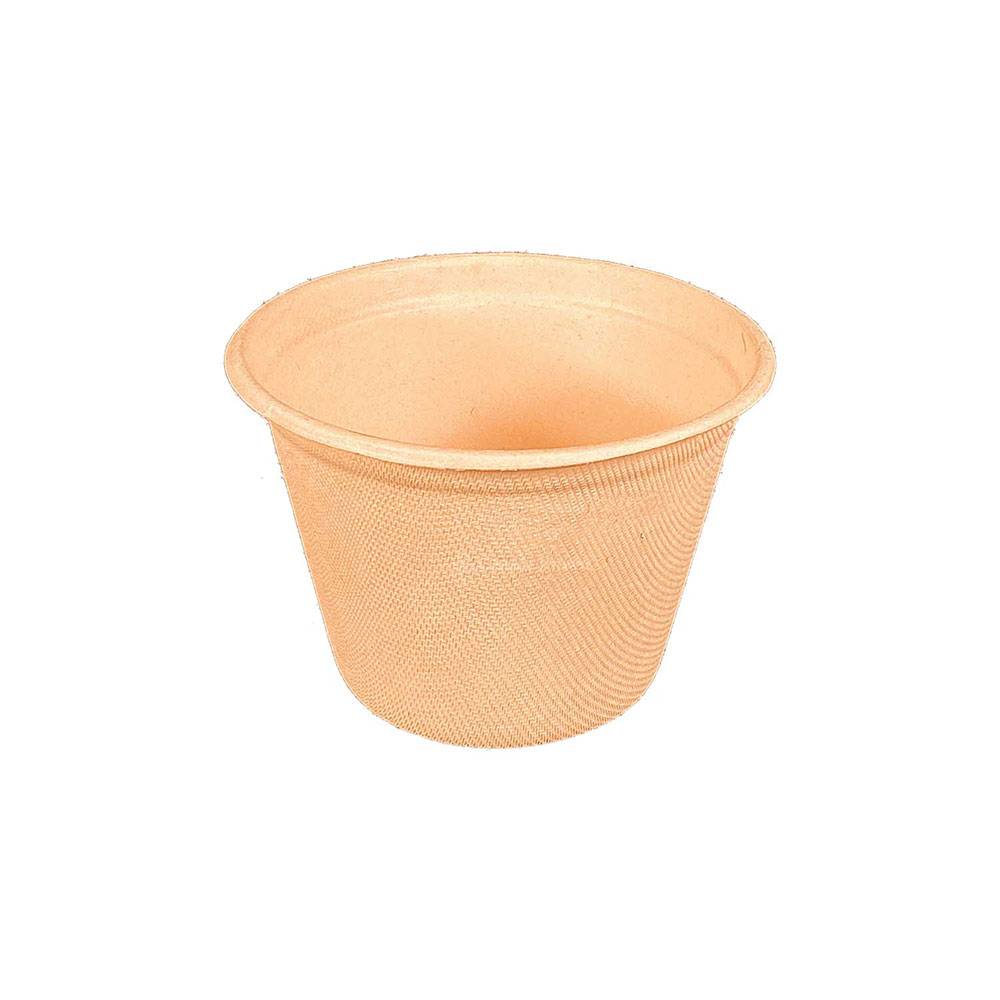 16oz Sugar Cane Natural Fibre Barrel Bowl (100% Compostable) (1000/Case)