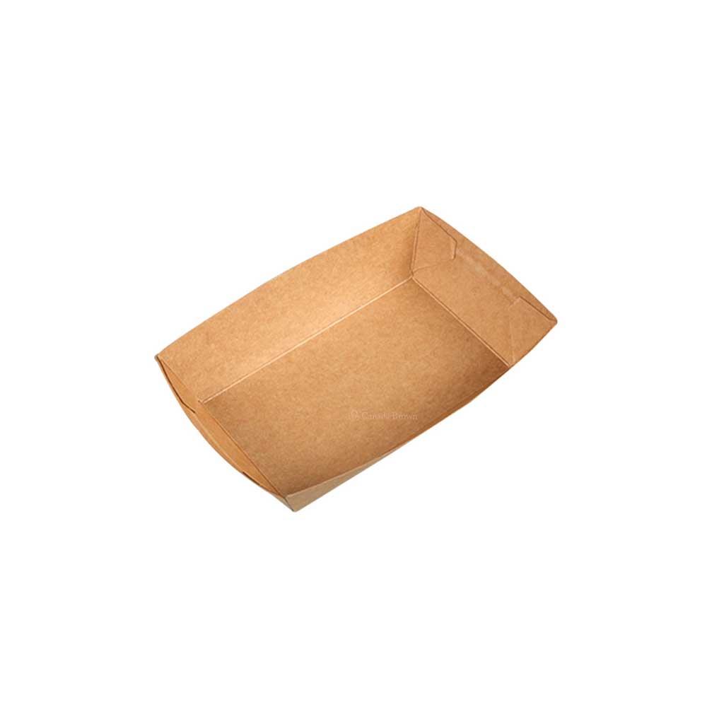 #2 Kraft Paper Food Tray (1000/CS)