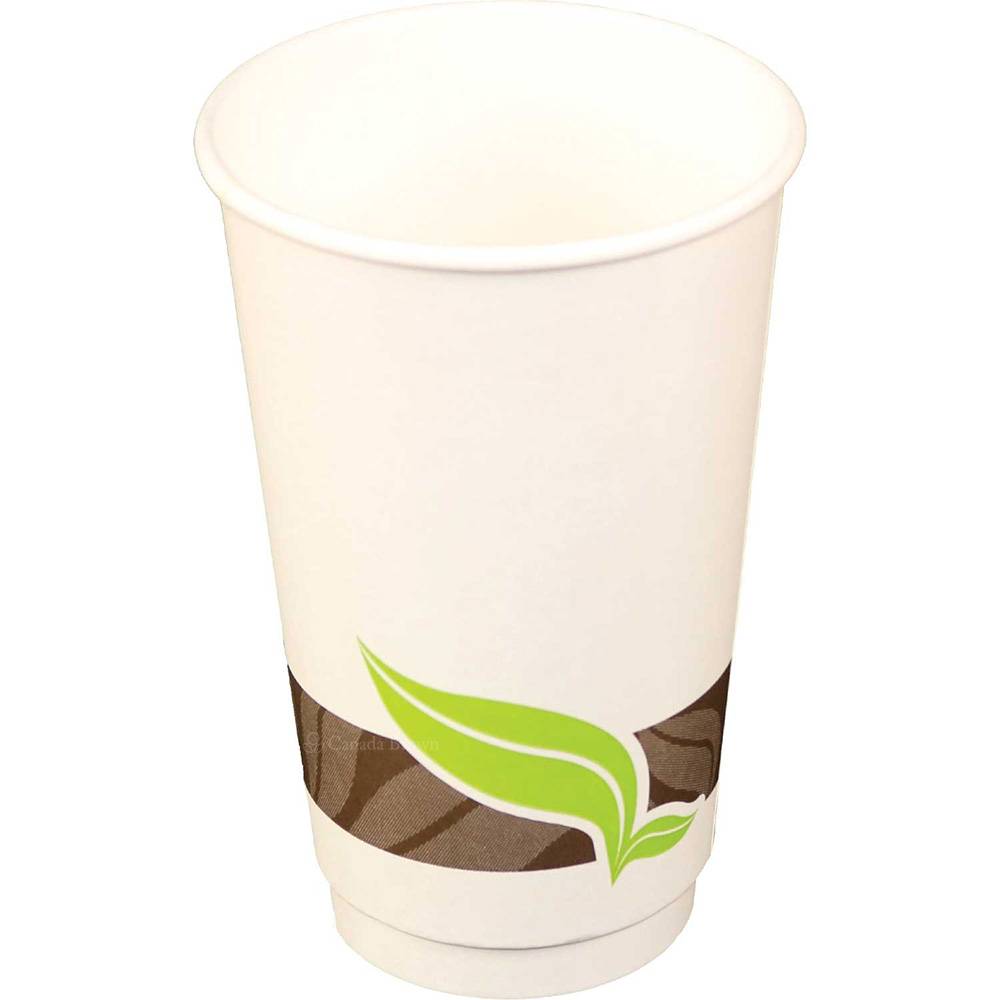 16oz Vista Double Wall Paper Hot Cup (400/Case)