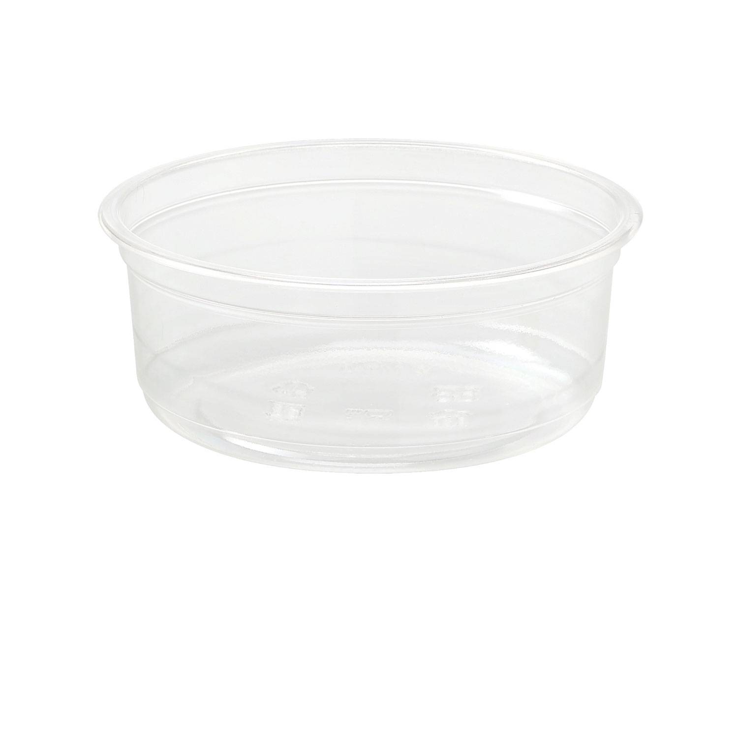 8oz PET Round Deli Container (500/CS)