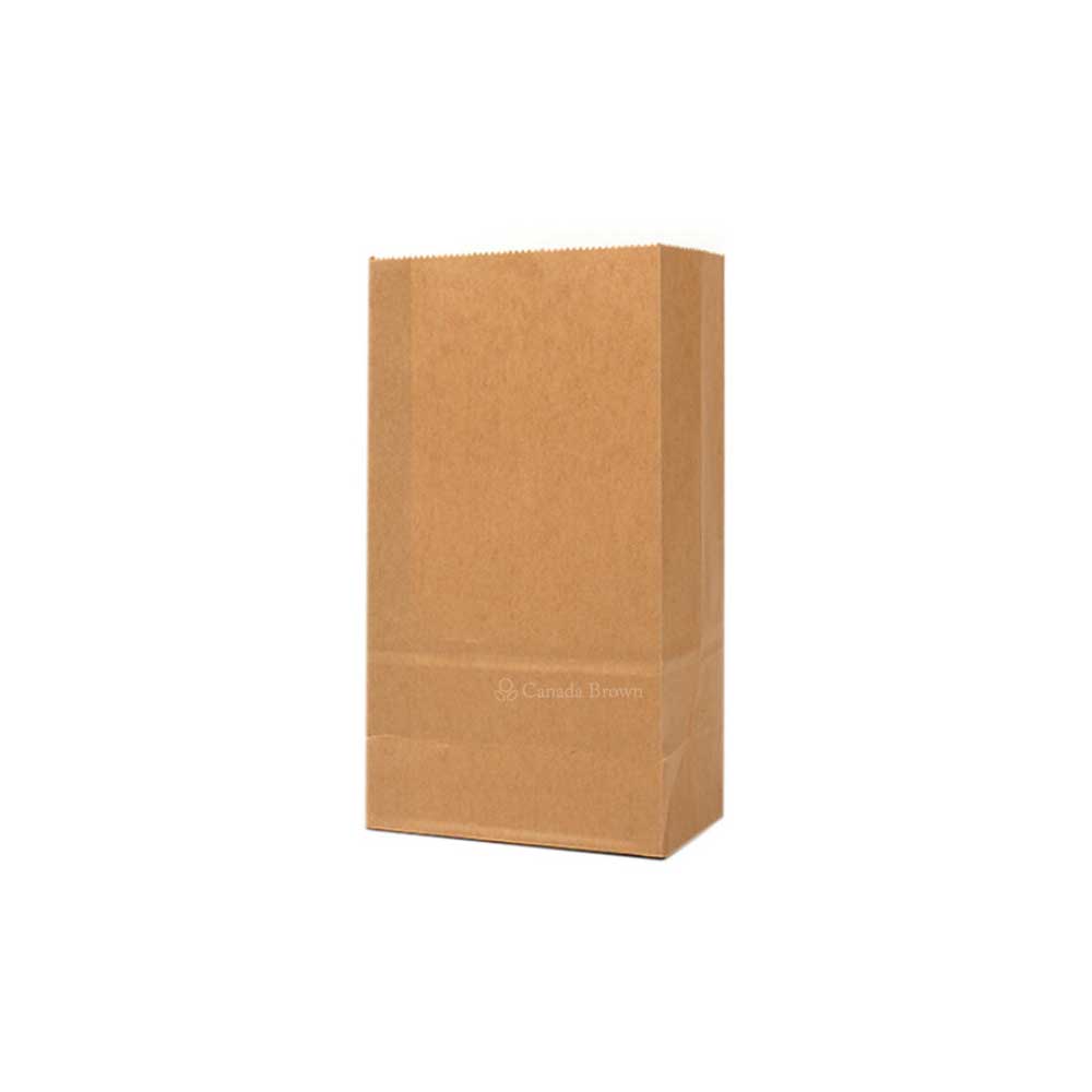 5.91" X 3.94" X 12.20" SOS Kraft Paper Bag (500/Case)