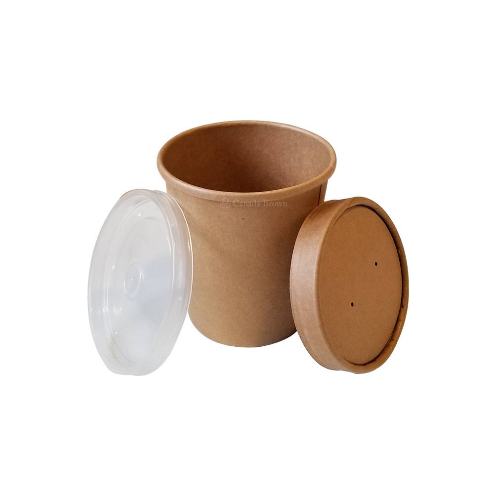 12oz Kraft Paper Soup Container (500/Case)