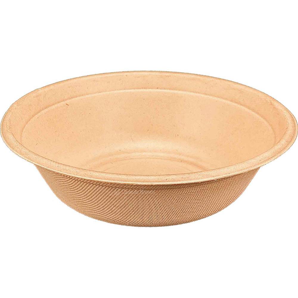 32oz Bagasse Natural Fibre Salad Bowl 100% Compostable (400/CS)