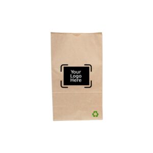 10LB Custom Printed Kraft SOS Paper Bags (500/CS)