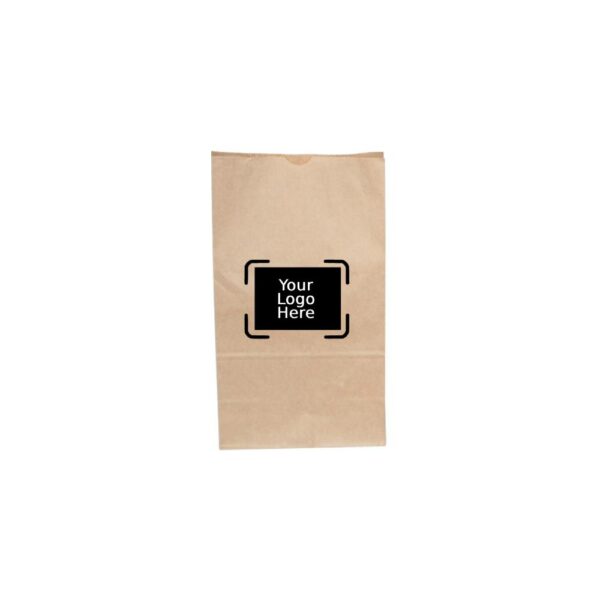 3LB Custom Printed Kraft SOS Paper Bags (500/CS)