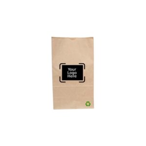 3LB Custom Printed Kraft SOS Paper Bags (500/CS)