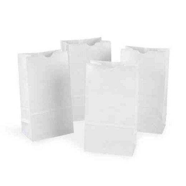 14LB White SOS Paper Bags (500/CS)