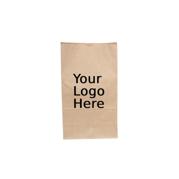 5LB Custom Printed Kraft SOS Paper Bags (500/CS)