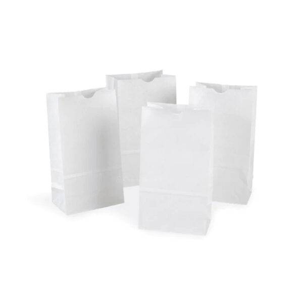 5LB White SOS Paper Bags (500/CS)