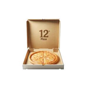 12 x 12 x 2 White Pizza Box (50BNDL)