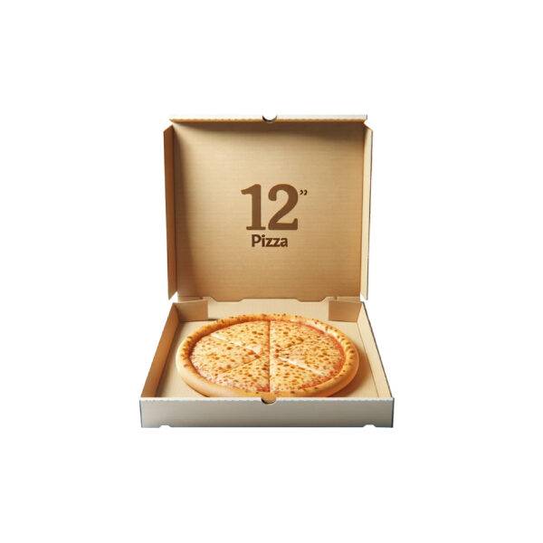 12 x 12 x 2 White Pizza Box (50BNDL)