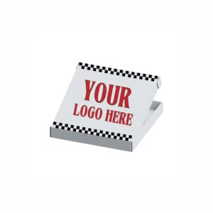 9 x 9 x 2 Custom Printed White Pizza Box (50BNDL)