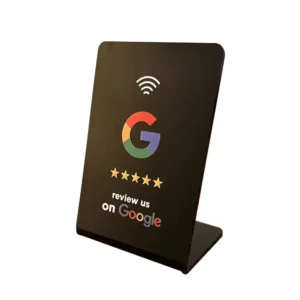 NFC Stand for Google Reviews