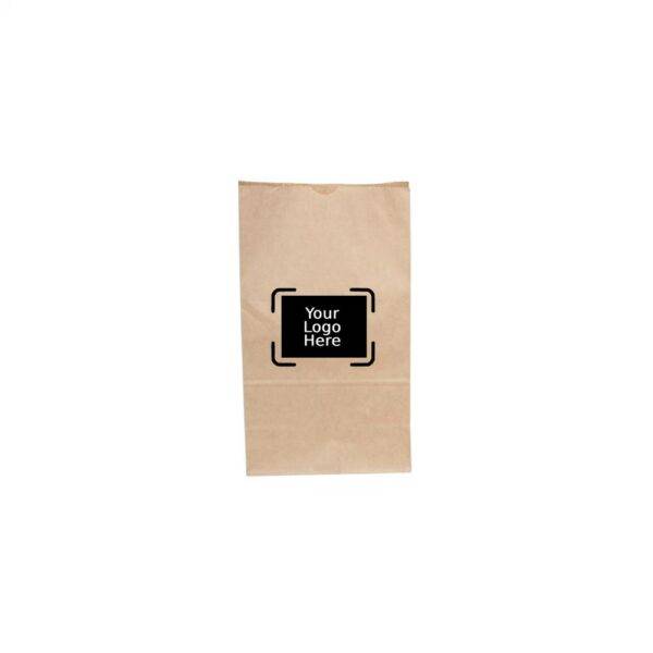 1LB Custom Printed Kraft SOS Paper Bags (500/BNDL)