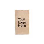 8LB Custom Printed Kraft SOS Paper Bags (500/CS) 6.125" x 4" x 12.375"