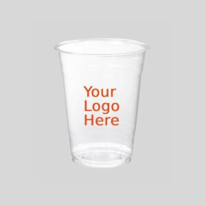 8oz Custom Printed Clear Cold Cups (1000/CS)