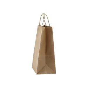 9″ x 6″ x 16.75″ Kraft Twisted Handle Paper Bags 250/Case