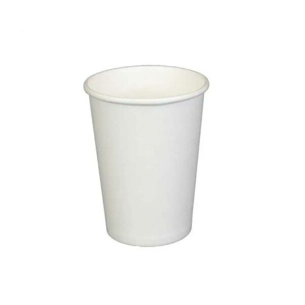 10oz White Paper Single Wall Hot Cup (1000/CS)