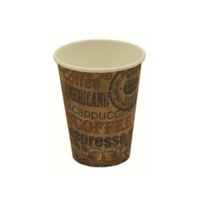 12oz Rustic Paper Single Wall Hot Cup (1000/CS)