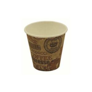 8oz Rustic Paper Single Wall Hot Cup (1000/CS)