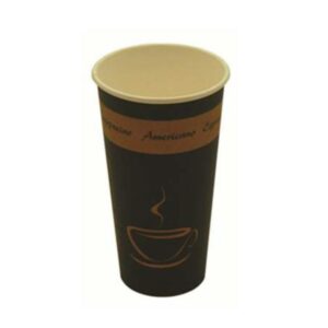 20oz Classic Paper Single Wall Hot Cup (500/CS)