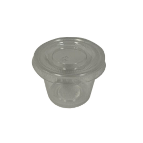 PP Clear 0.05 oz Plastic Portion Cup (2500/CS)