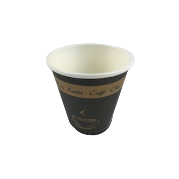 8oz, Cup Paper Hot  Single Wall, Sqt, Clssc Dsgn (1000/CS)